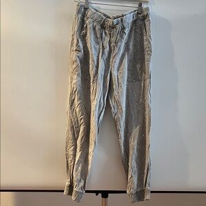 Anthropologie Light Gray Joggers